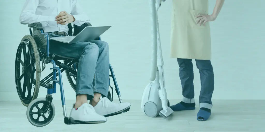 NDIS cleaning services in Tasmania including house cleaning, carpet cleaning and gardening support